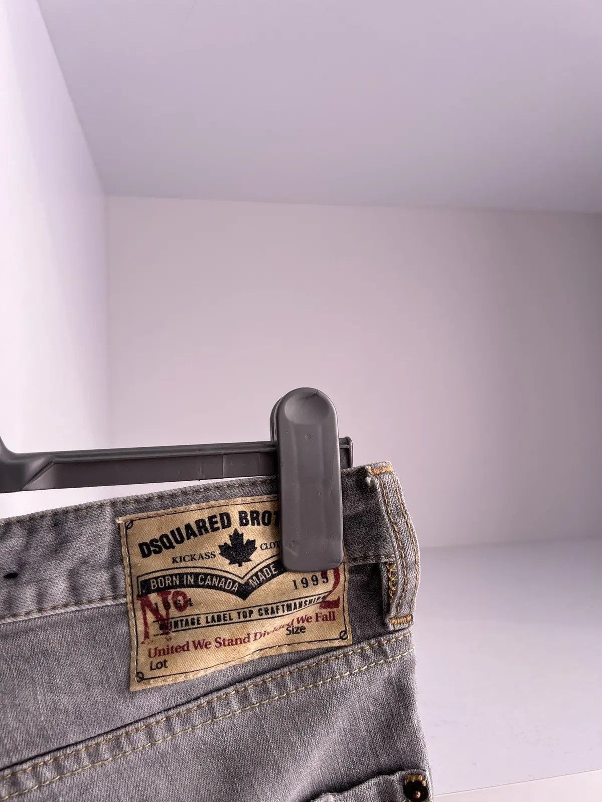 Dsquared2 × Vintage Vintage Dsquared2 Luxury Gray Pants Size US 30 / EU 46 - 12 Thumbnail