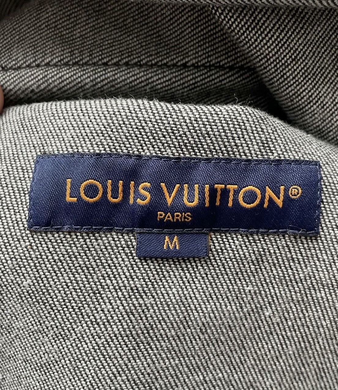 Louis Vuitton Louis Vuitton M Monogram Denim Baseball Jersey Shirt Black Size US M / EU 48-50 / 2 - 5 Thumbnail