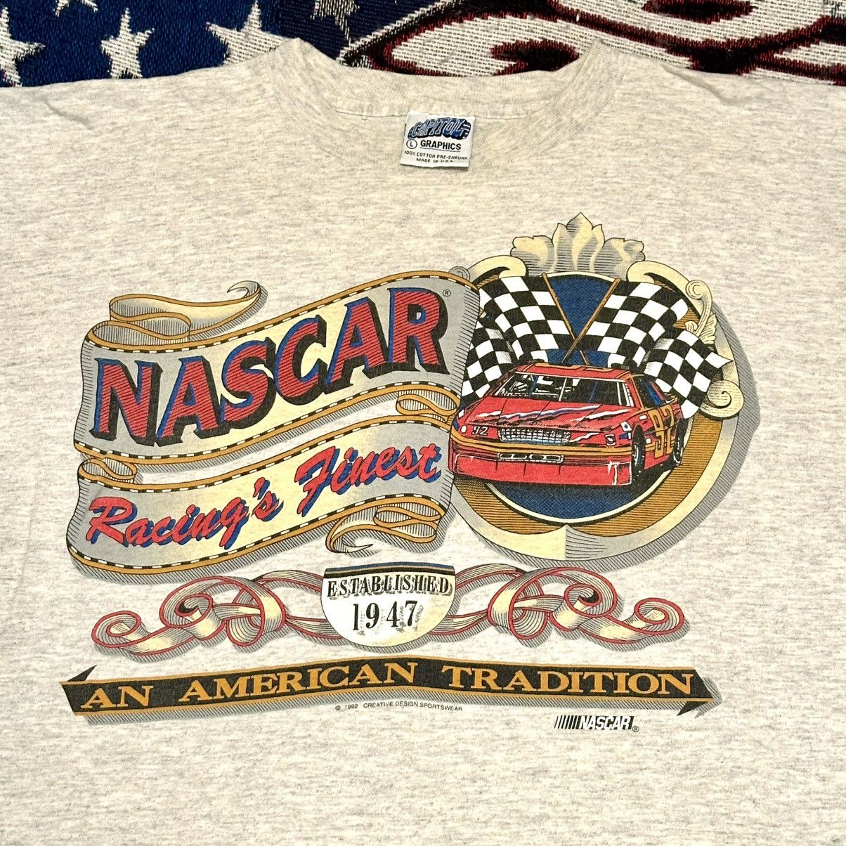 NASCAR × Vintage NASCAR - “Racing’s Finest” - 1992 TSHIRT Size US L / EU 52-54 / 3 - 2 Thumbnail