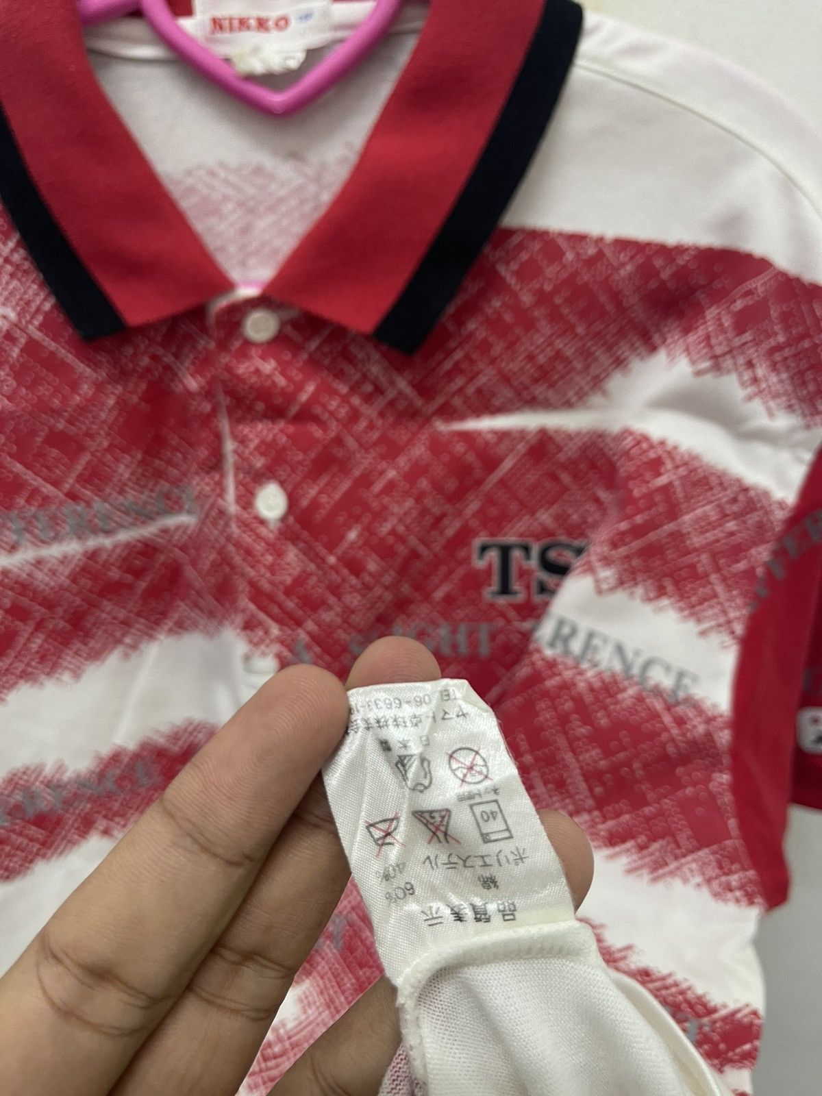 Japanese Brand Rare Vintage TSP Nikko JTTA A Slight Difference Polo Size US L / EU 52-54 / 3 - 6 Thumbnail
