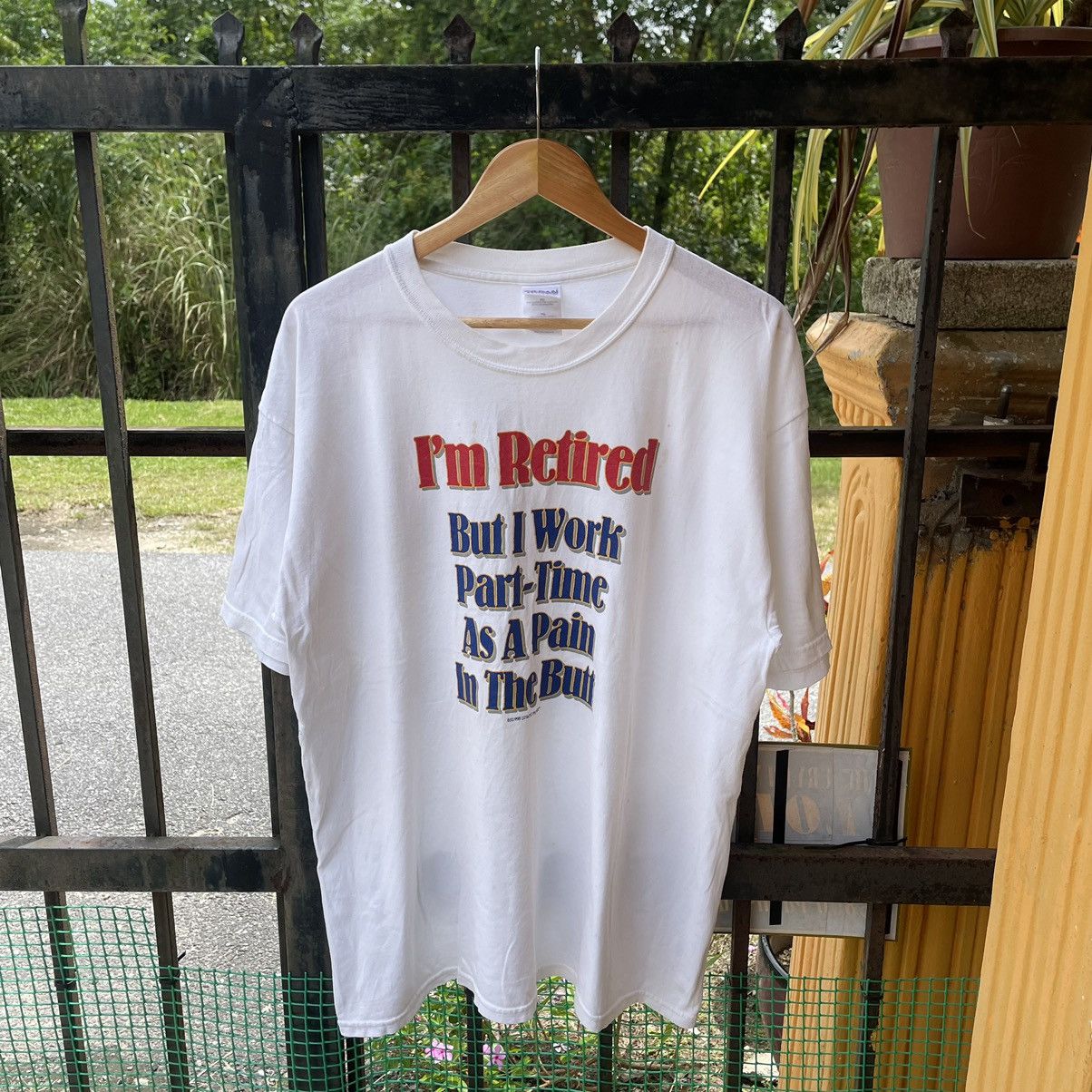 Gildan × Vintage 🔥🔥Vintage 1998 Lunatic Fringe Pain In The Butt Promo Tee Size US XL / EU 56 / 4 - 1 Thumbnail