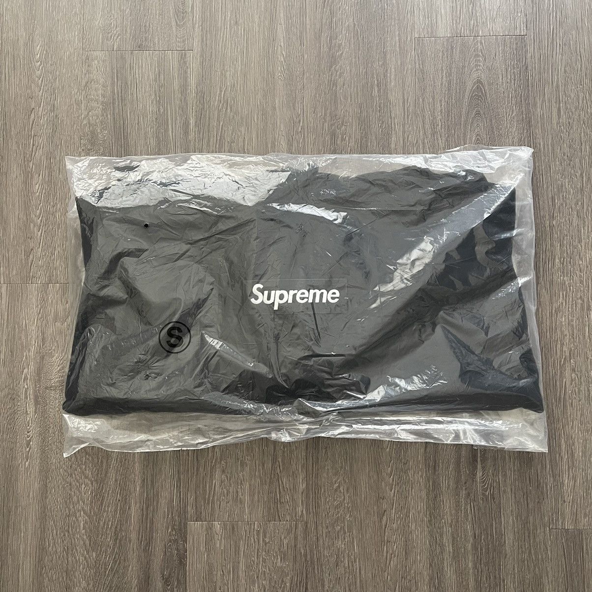 Image of Supreme Box Logo Hooded Sweatshirt Black , Men's (Size Small)