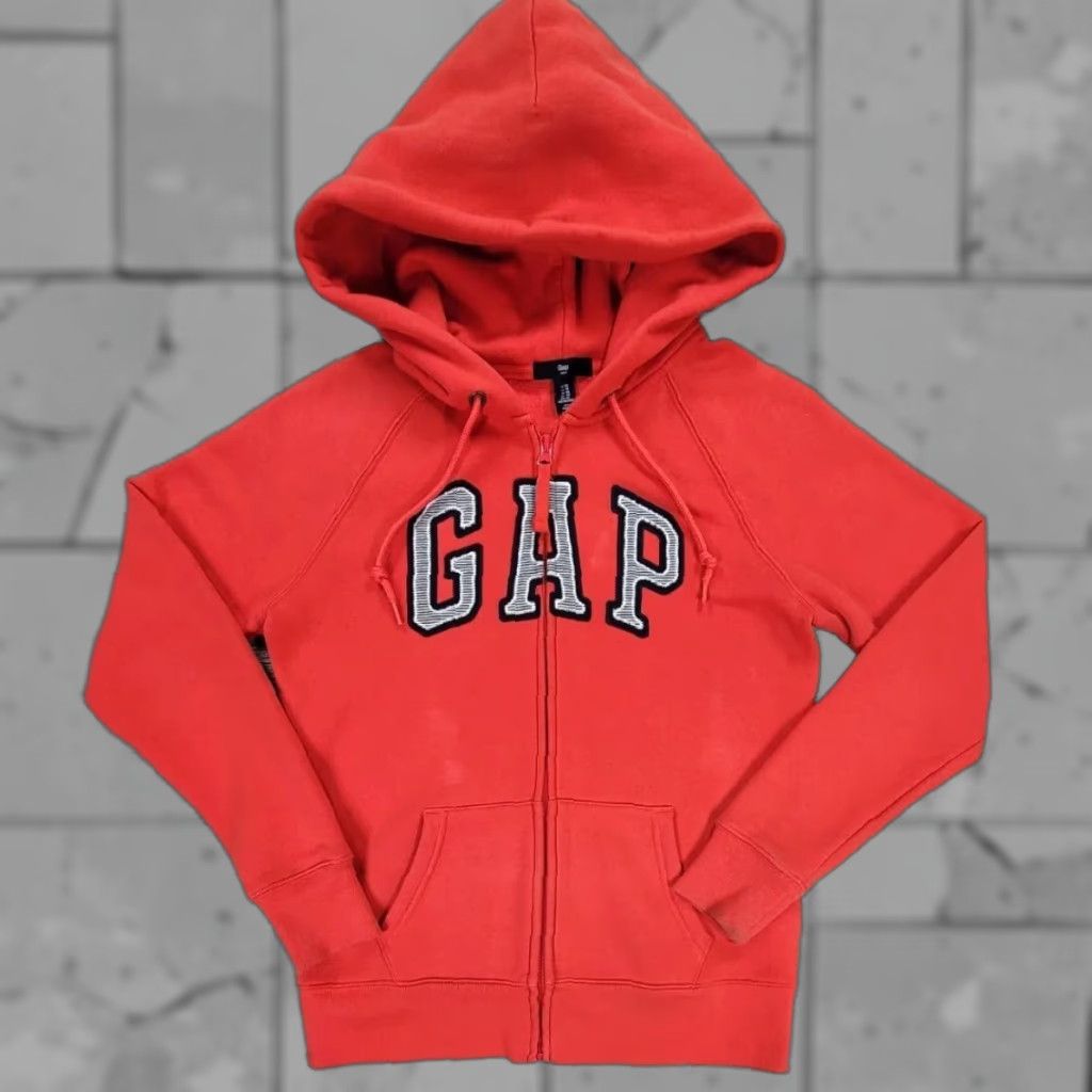 Gap Gap Mens Sweatshirt Size XS Full Zip Hoodie Big Logo Long Sleeve Fleece Size US XS / EU 42 / 0 - 1 Thumbnail