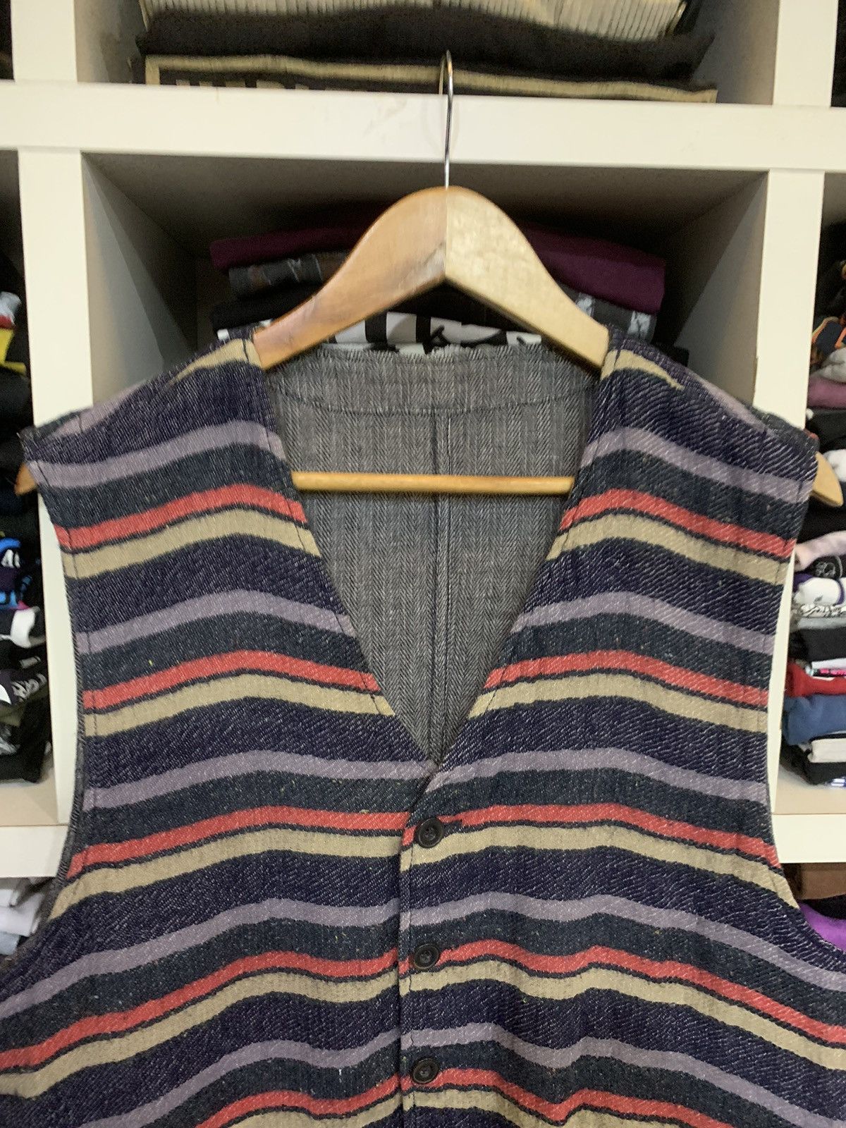 Global Work × Japanese Brand Global Work Vest Size US XL / EU 56 / 4 - 5 Thumbnail