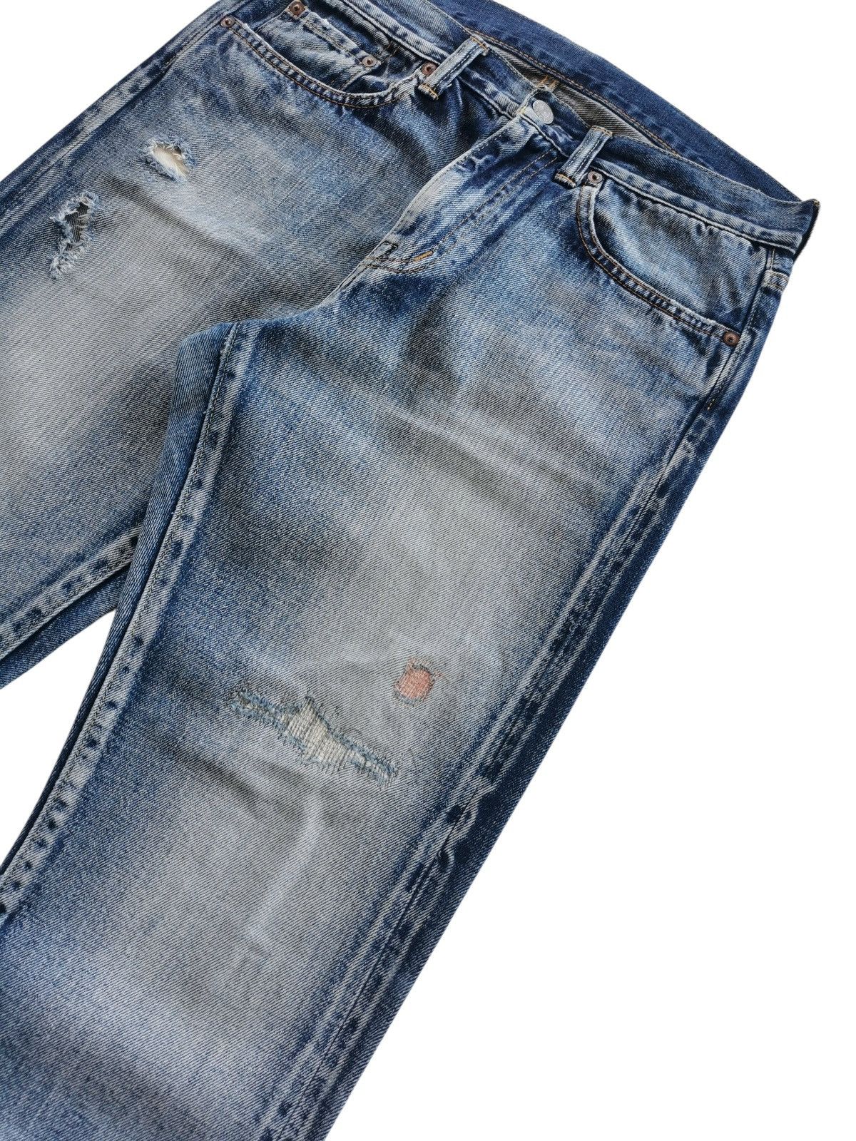 Eternal Eternal Deep Blue Selvedge Denim Jeans Size US 30 / EU 46 - 6 Thumbnail