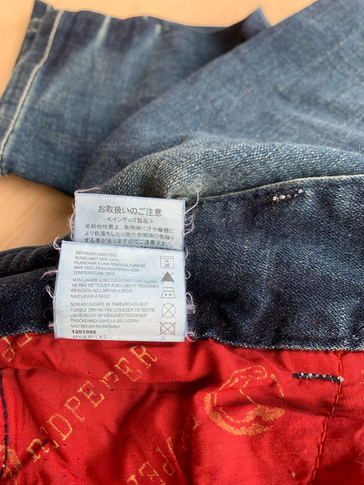 Hysteric Glamour × If Six Was Nine × Japanese Brand Red Pepper Ifsixwasnine Lgb style Jeans Size US 31 - 12 Thumbnail