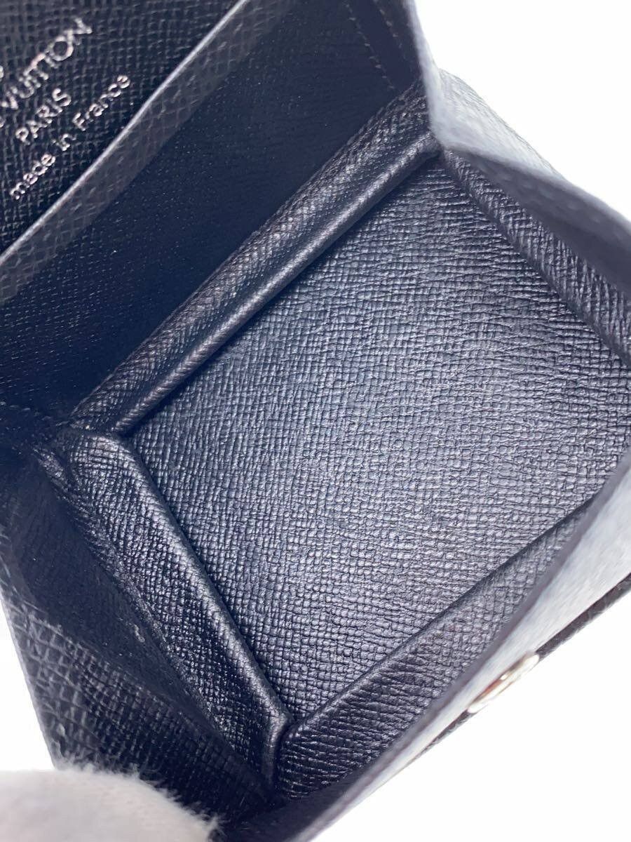 Louis Vuitton Louis Vuitton Taiga Coin Purse Black Size ONE SIZE - 5 Thumbnail