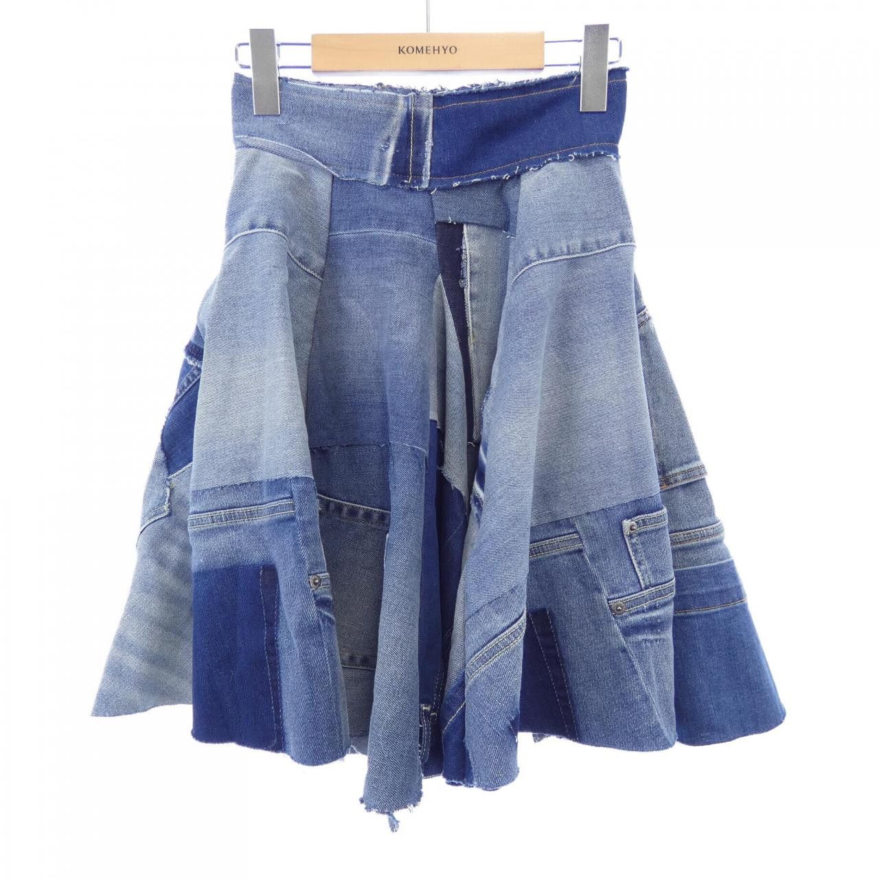 Dolce & Gabbana Dolce & Gabbana Dolce&Gabbana Skirt Cotton Skirts F4BKCD DUTY FREE for USA Size ONE SIZE - 1 Thumbnail