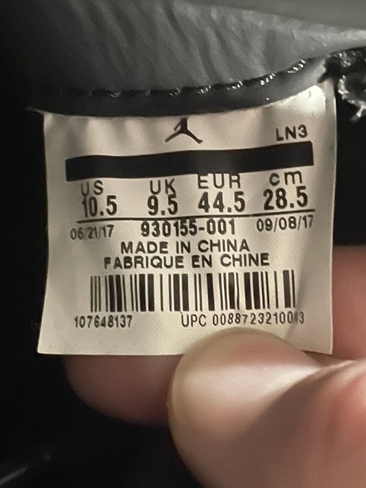 Jordan Brand Air Jordan 4 Kaws 2017 Black Size 10.5 Size US 10.5 / EU 43-44 - 16 Thumbnail