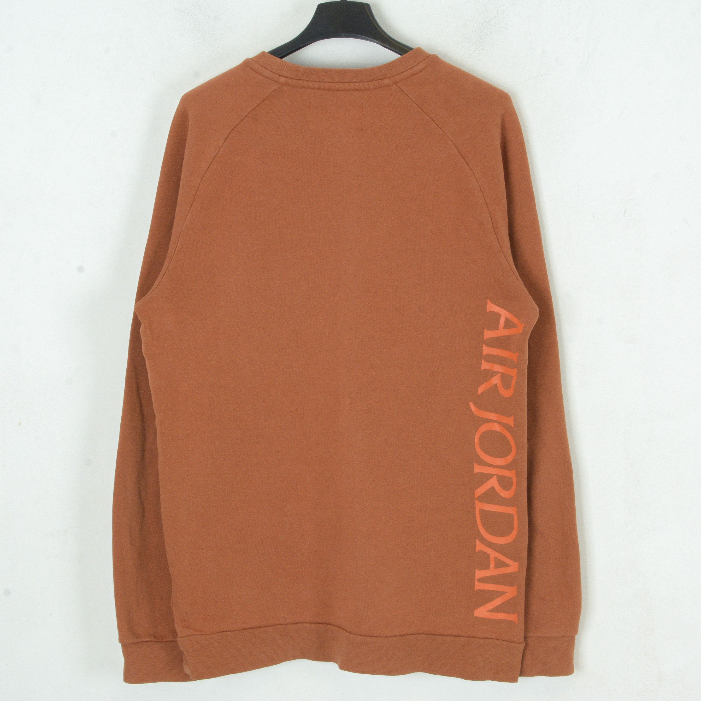Jordan Brand Mens S Jumper Pullover Sweatshirt Basketball Orange Sports Size US S / EU 44-46 / 1 - 3 Thumbnail