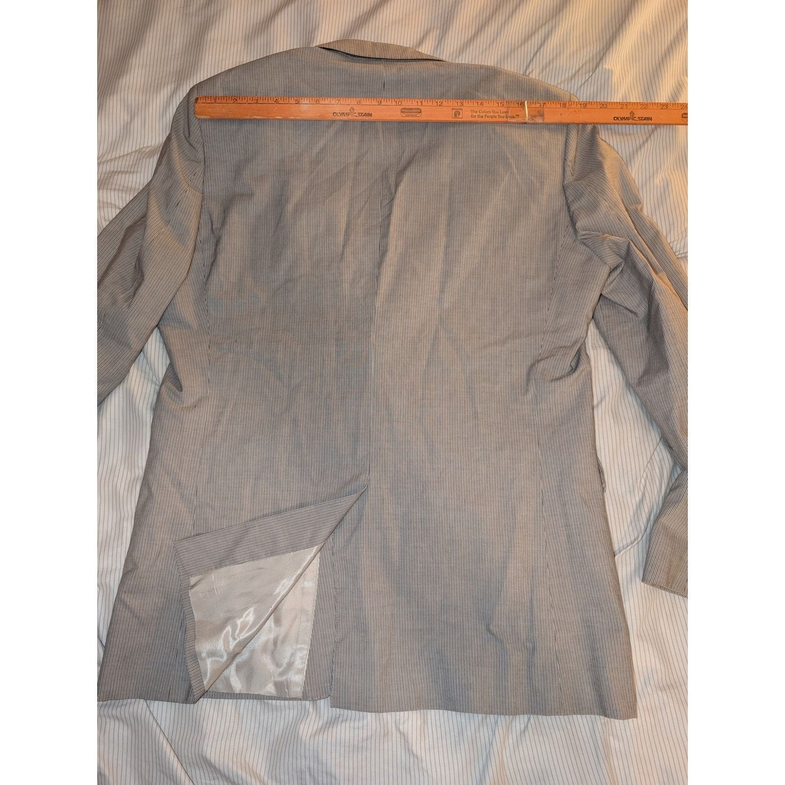 Banana Republic Banana Republic Cotton One Button Blazer 42R Tailored fit Size 42R - 6 Thumbnail