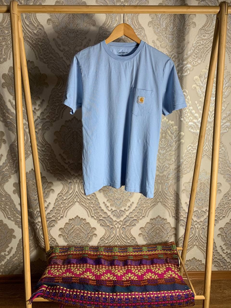 Carhartt × Vintage VERY RARE CARHARTT WORK IN PROGRESS T-SHIRT Y2K MADE IN USA Size US M / EU 48-50 / 2 - 1 Thumbnail