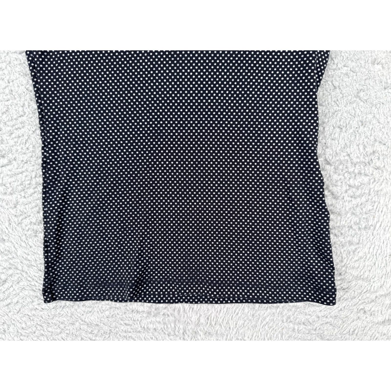 Tommy Hilfiger VINTAGE Tommy Hilfiger Shirt Juniors XS Blue Polka Dot Casual Long Sleeve Pullover 100% Cotton Size XS / US 0-2 / IT 36-38 - 5 Thumbnail