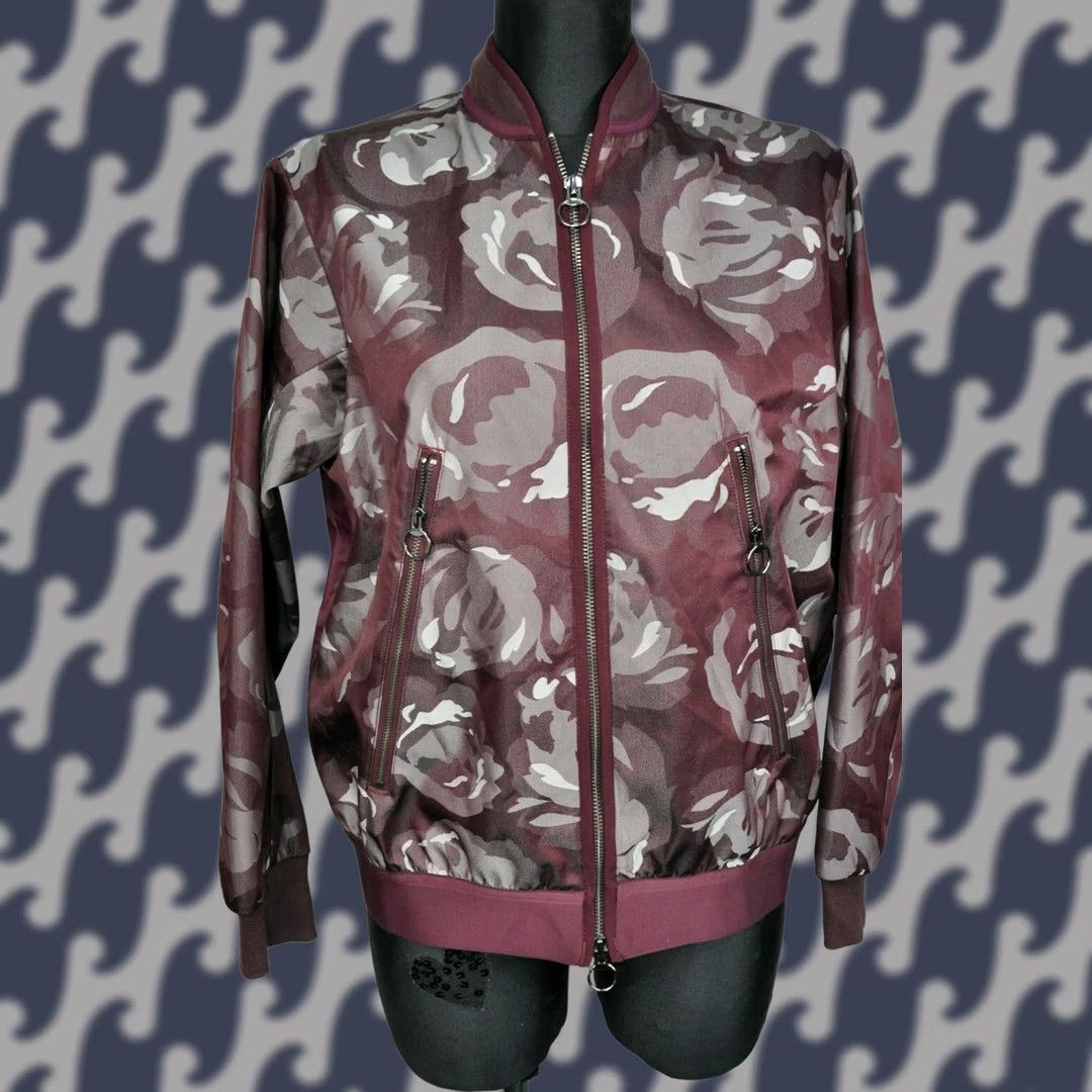 Stella McCartney Adidas by Stella McCartney Yoga Flower Jacket Women's 36 Jacket Floral Multicolor Size 36 Womens Flower Pattern Front Button Long Sleeve Jacket Size XS / US 0-2 / IT 36-38 - 1 Thumbnail