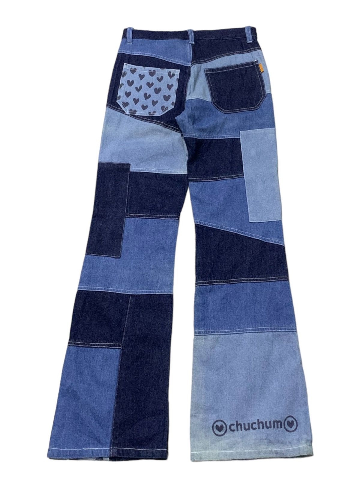 Japanese Brand Chuchum Hagi Kinky Style Flare Denim Pants Size US 26 / EU 42 - 2 Thumbnail