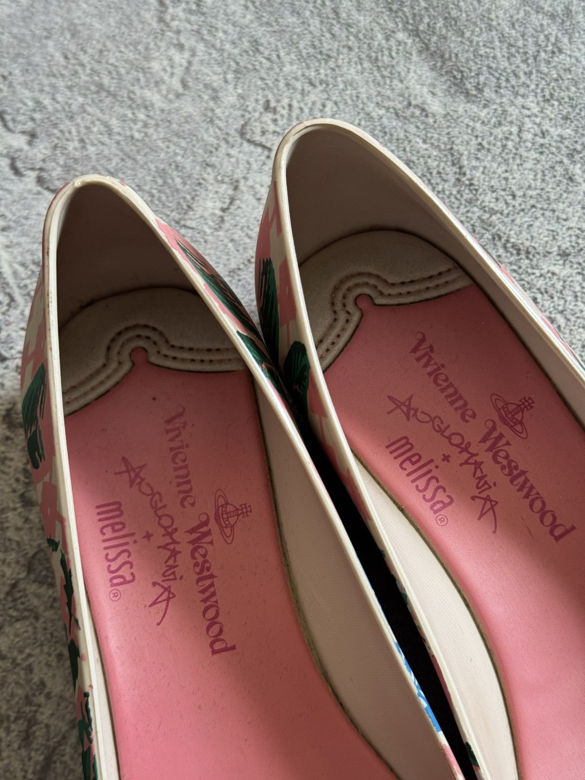 Vintage × Vivienne Westwood Vivienne Westwood anglomania Melissa US7/EUR38 shoes flats Size US 8 / IT 38 - 15 Thumbnail