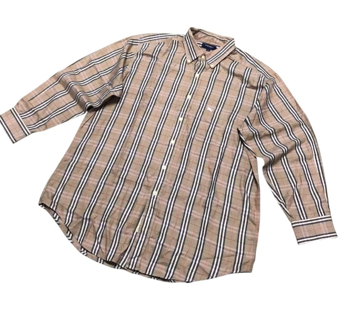 Burberry Vintage Burberry Nova Check Buttons Up Shirt Size US L / EU 52-54 / 3 - 2 Thumbnail