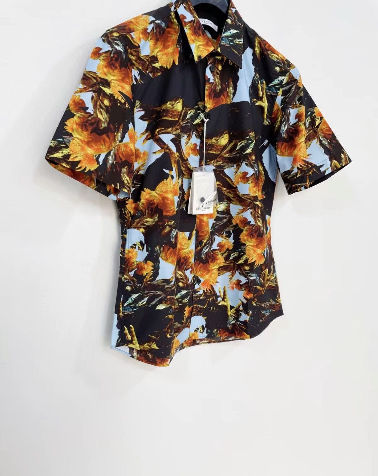 Givenchy Givenchy 100% Cotton Short Sleeve Shirt J30 Size US M / EU 48-50 / 2 - 1 Thumbnail