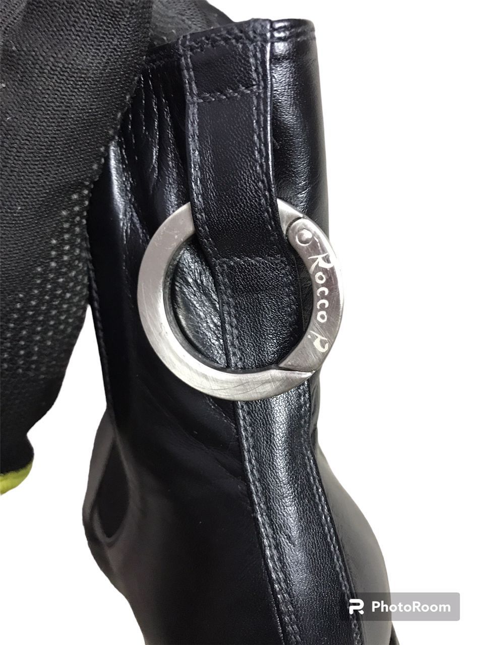 RoccoP Rocco P Ladies Handmade Ankle Black Boots Size US 7.5 / IT 37.5 - 14 Thumbnail