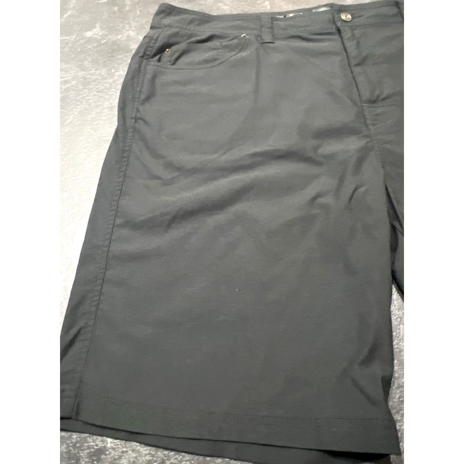 Prana prAna Men Shorts Shadow 42 Inseam 10/11 Nylon Spandex Pockets Outdoor Outdoor Casual Travel Regular Logo Size US 42 / EU 58 - 2 Thumbnail