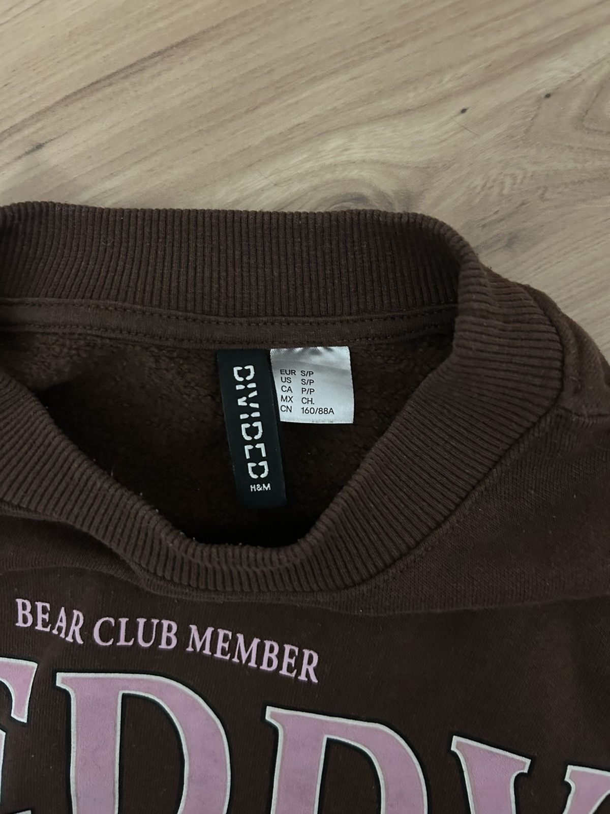 H&M Brown h&m teddy bear sweater Size XS / US 0-2 / IT 36-38 - 2 Thumbnail
