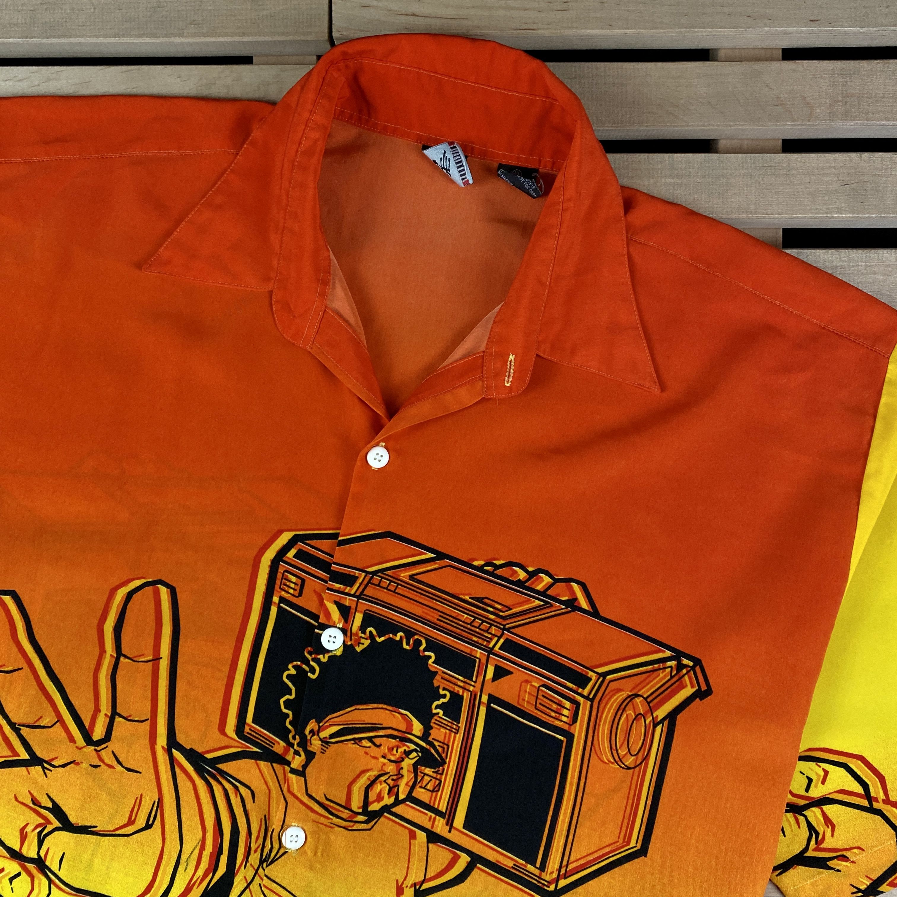 Vintage Mens Vintage Shirt Crazy Hawaiian Size XL Rap Style Size US XL / EU 56 / 4 - 2 Thumbnail