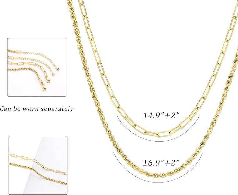 Other Classy Minimalist Jewelry Necklace Elegant Rope Set Size ONE SIZE - 3 Thumbnail