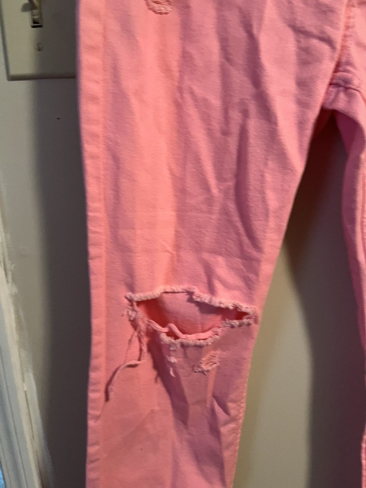 Other S.O.N.G Timeless Fit Size 7/28 Pink Ripped Jeans Size 28" / US 6 / IT 42 - 5 Thumbnail