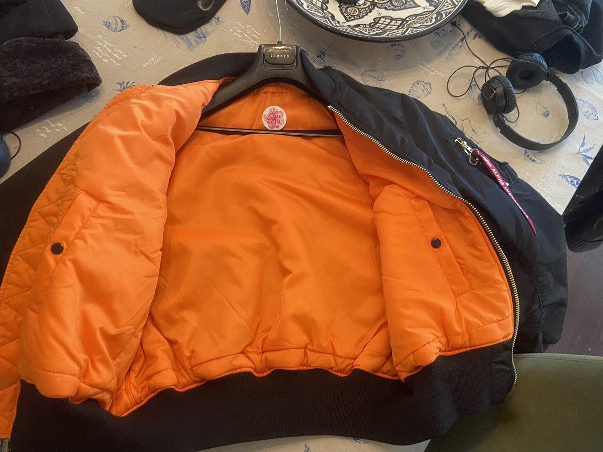 Alpha Industries × Anti Social Social Club Antisocial Alpha MA-1 Bomber (Never Worn) Size US L / EU 52-54 / 3 - 3 Thumbnail