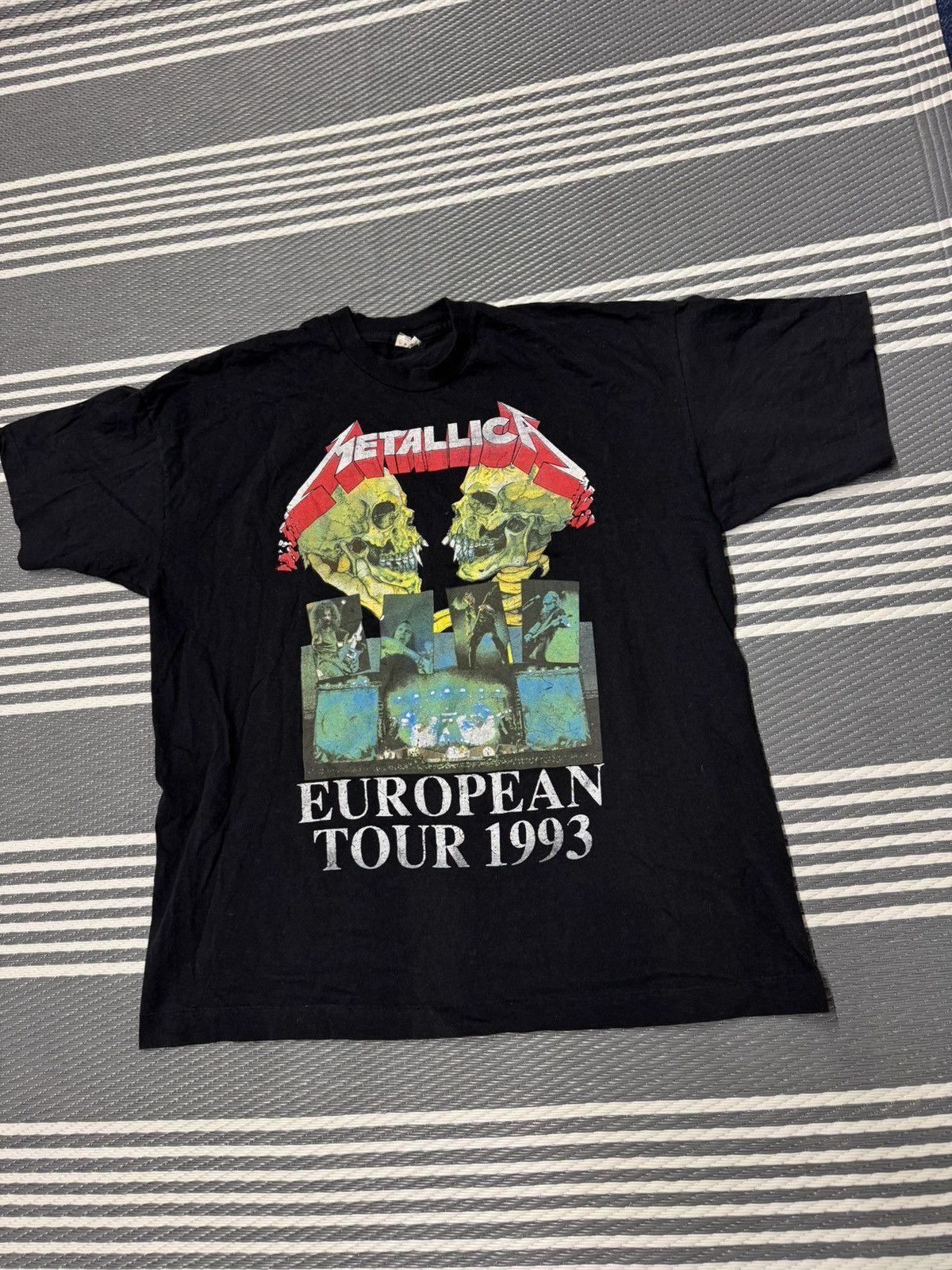 Metallica × Vintage Metallica 1993 European tour Size US XL / EU 56 / 4 - 1 Thumbnail