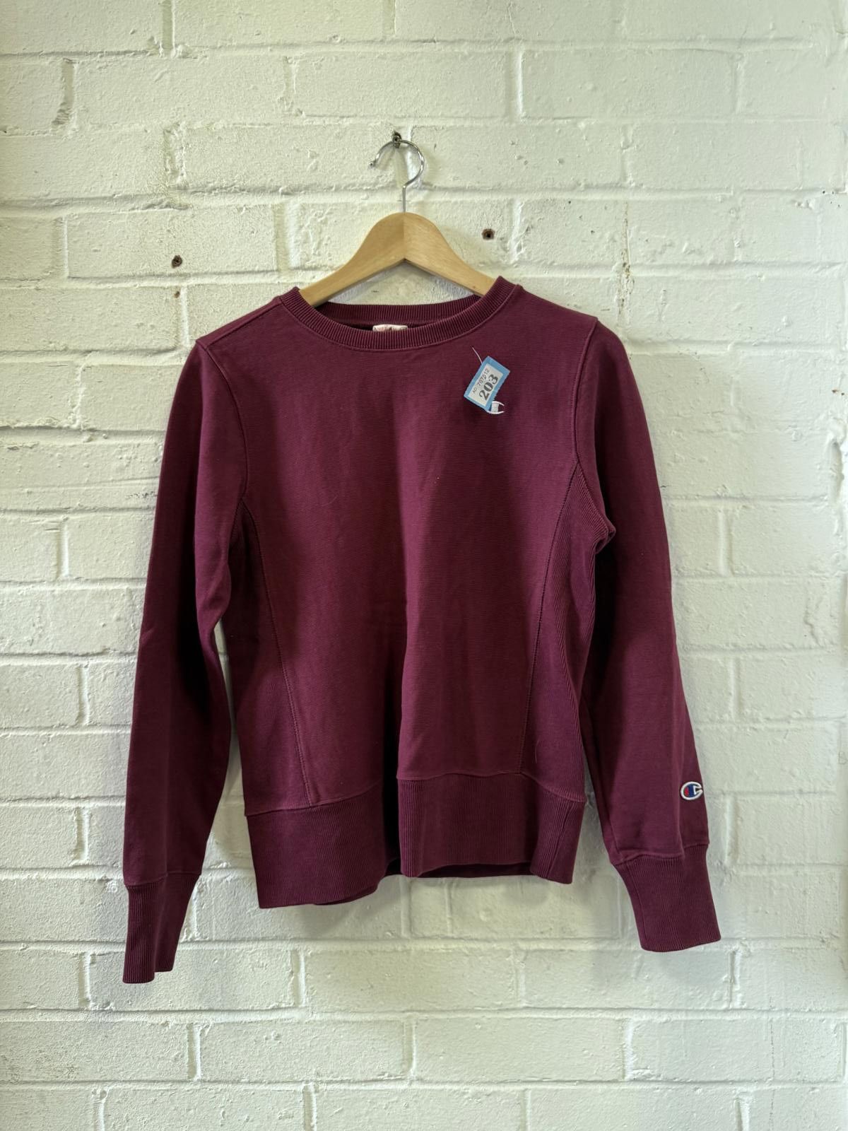 Champion Champion Reverse Weave Burgundy Sweatshirt Size US M / EU 48-50 / 2 - 1 Thumbnail