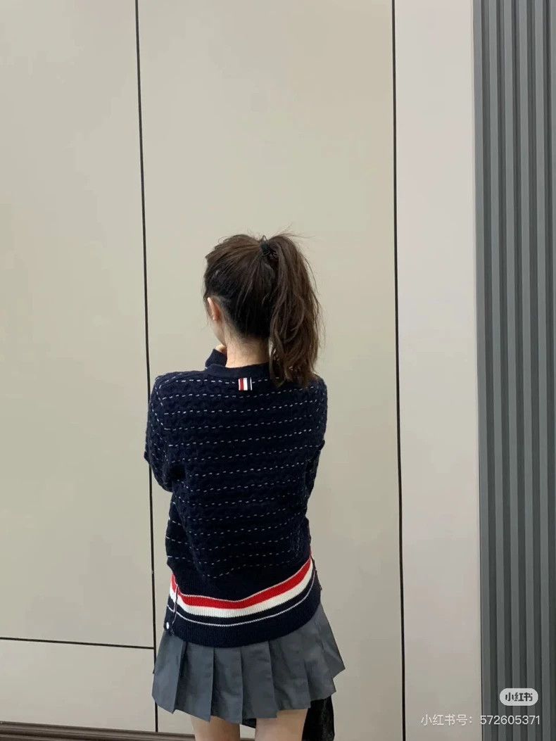 Thom Browne Thom Browne Knitted sweater for autumn and winter Size US M / EU 48-50 / 2 - 6 Thumbnail