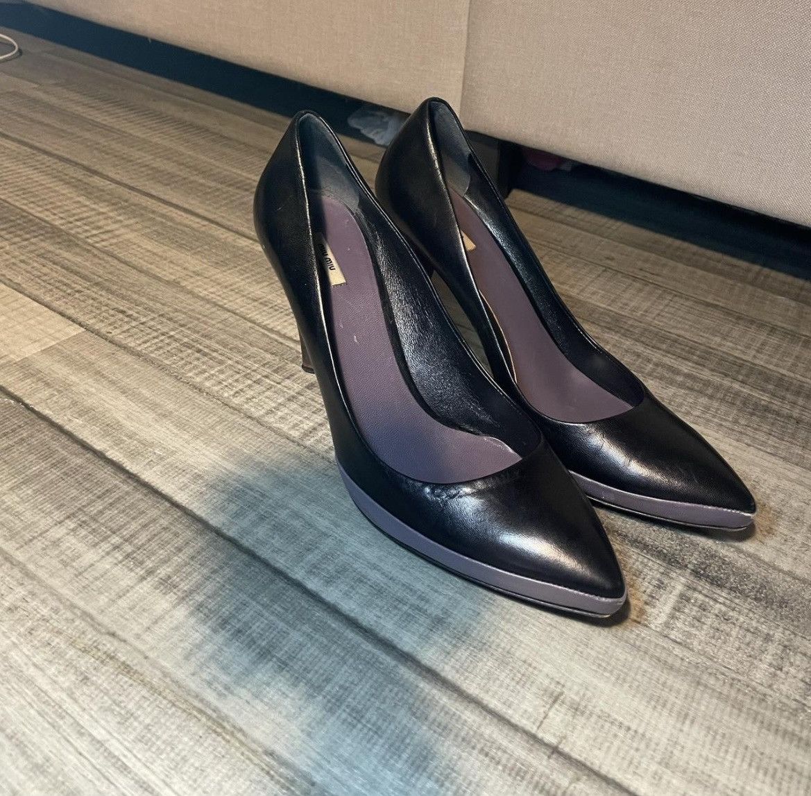 Miu Miu Miu Miu Heels Size US 9 / IT 39 - 2 Thumbnail