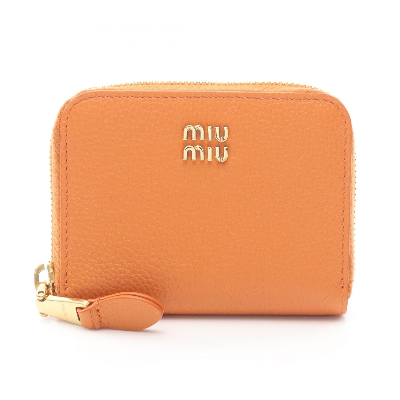 Miu Miu Miu Miu Miu Miu Leather Coin Case Leather Coin Case DUTY FREE for USA Size ONE SIZE - 1 Thumbnail