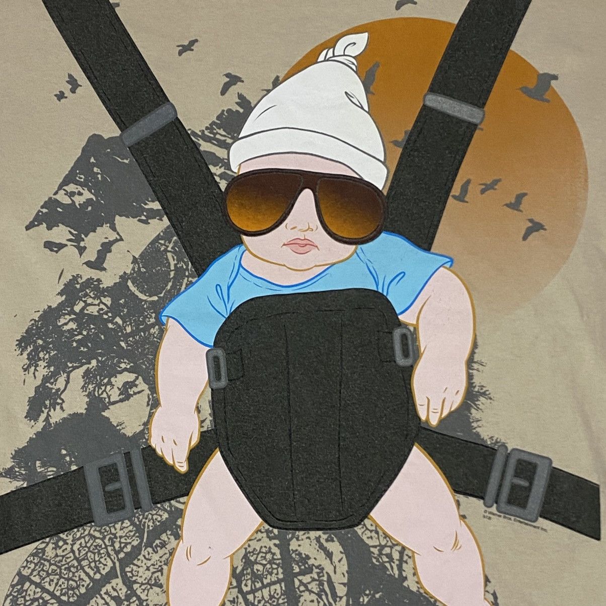Gildan Vintage Y2K movie the hangover baby Size US XL / EU 56 / 4 - 2 Thumbnail