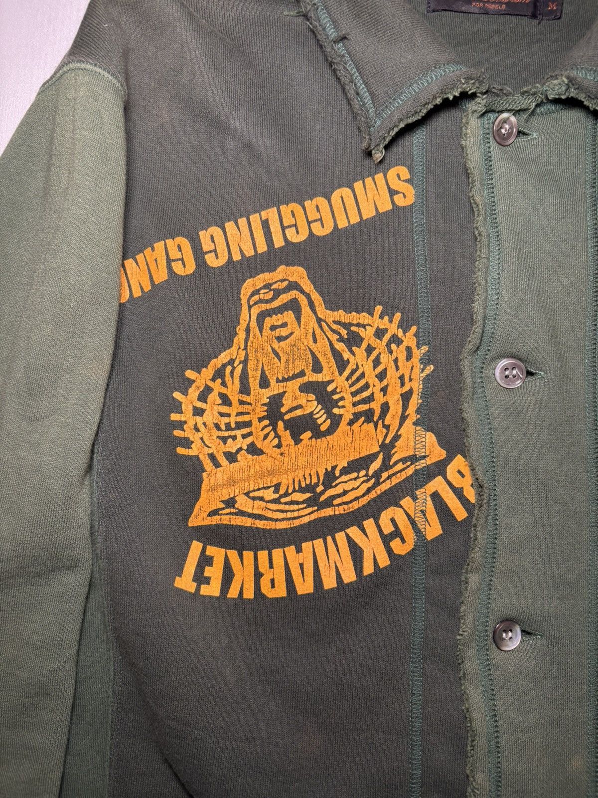Undercover Undercover AW03 “Paperdoll” Hybrid Sweatshirt Button Down Size US M / EU 48-50 / 2 - 4 Thumbnail