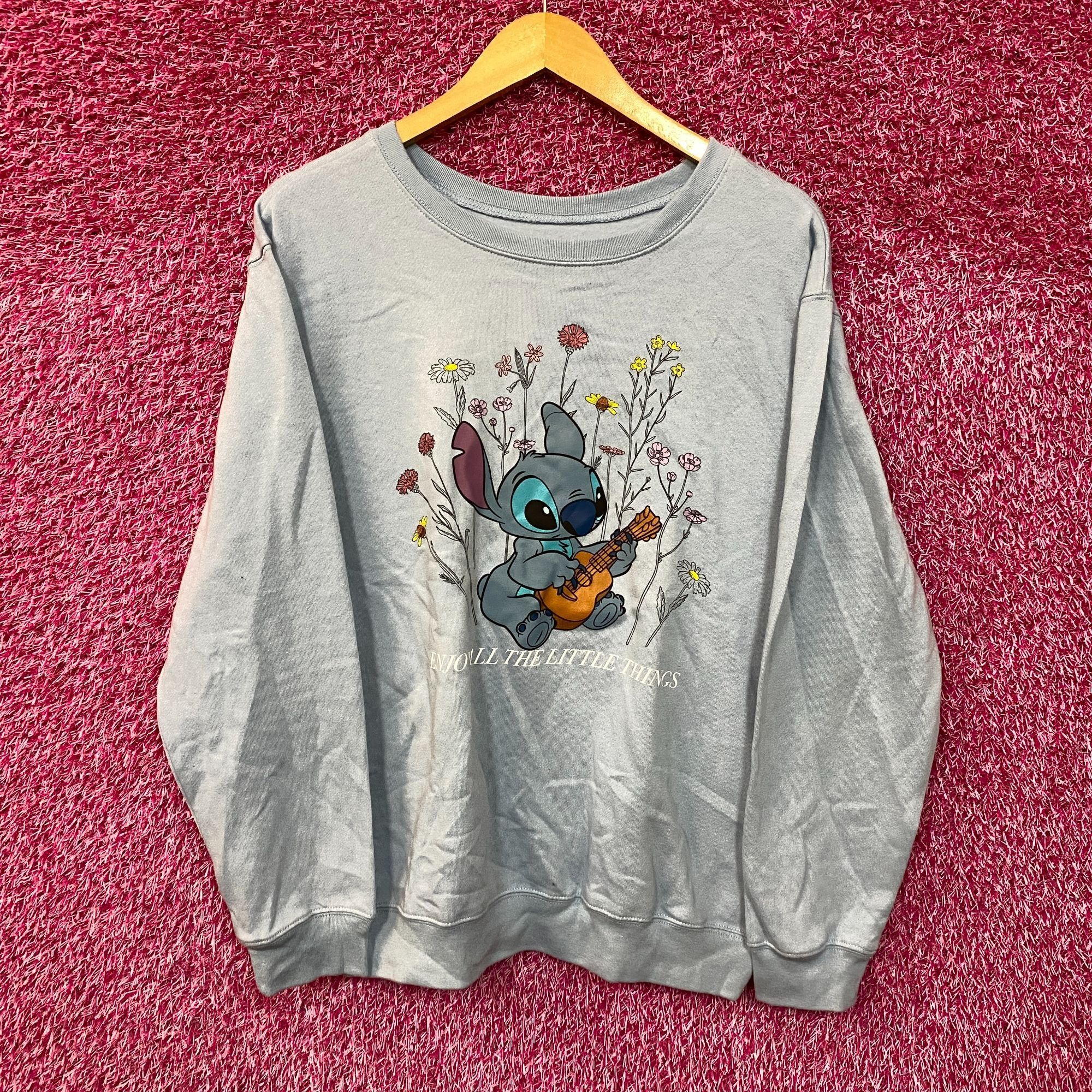 Disney Stitch Enjoy All the Little Things Disney Movie Crewneck XL Size US XL / EU 56 / 4 - 1 Thumbnail