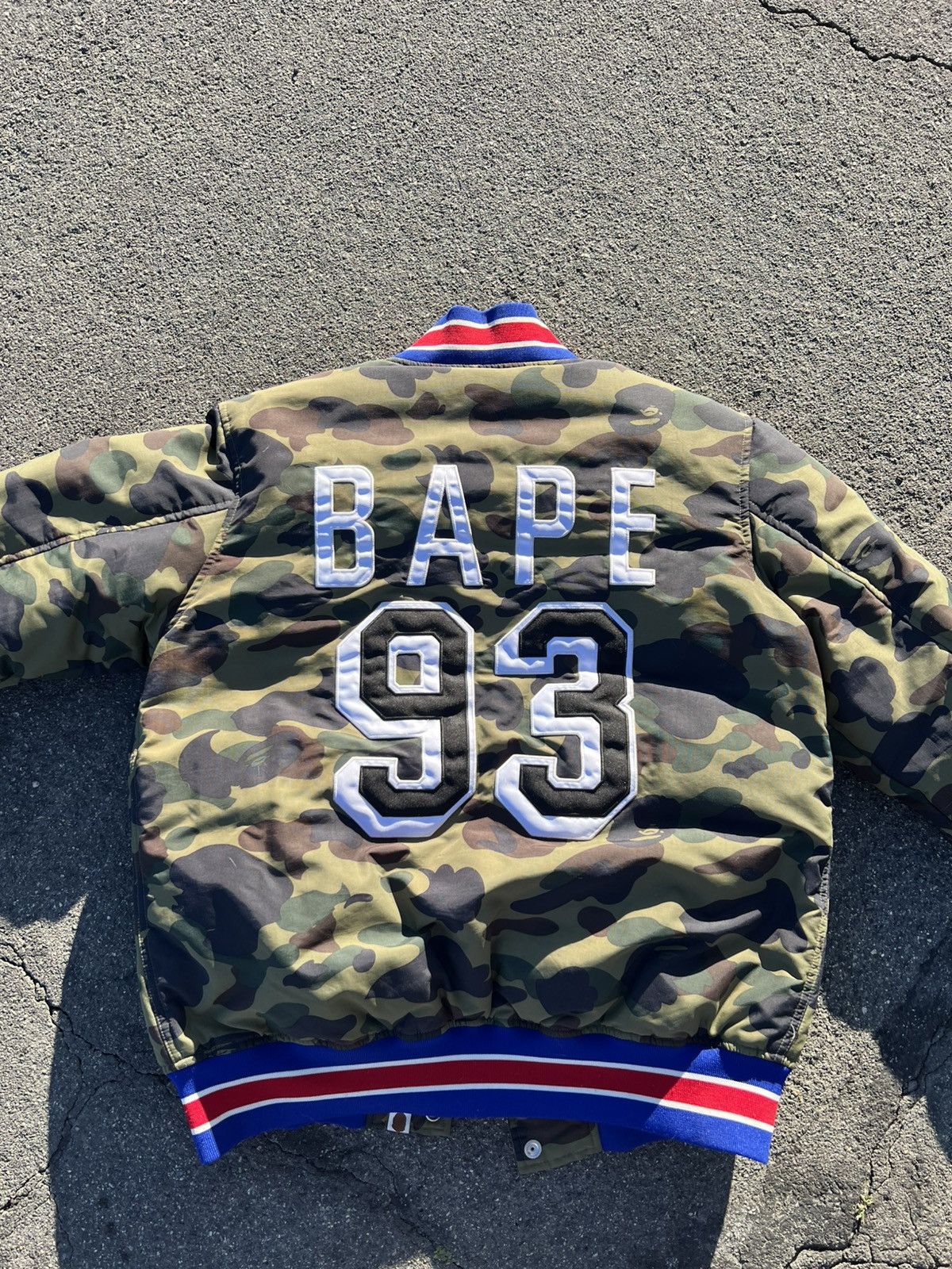 Bape BAPE 1st Camo Varsity Jacket Size US L / EU 52-54 / 3 - 2 Thumbnail