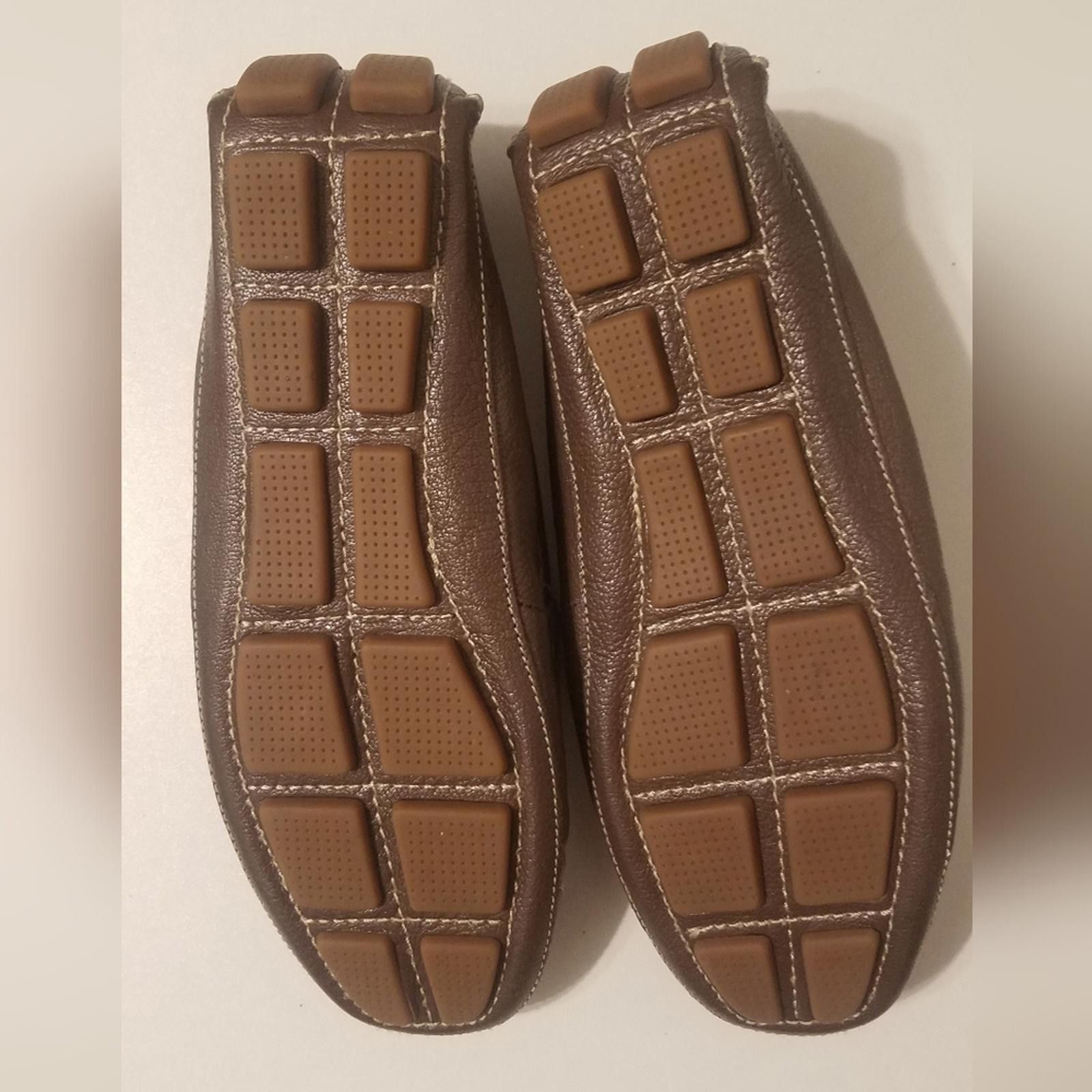Cole Haan NWOT Cole Haan Brown Leather Loafers Size 5 1/2B Size US 5.5 / IT 35.5 - 2 Thumbnail
