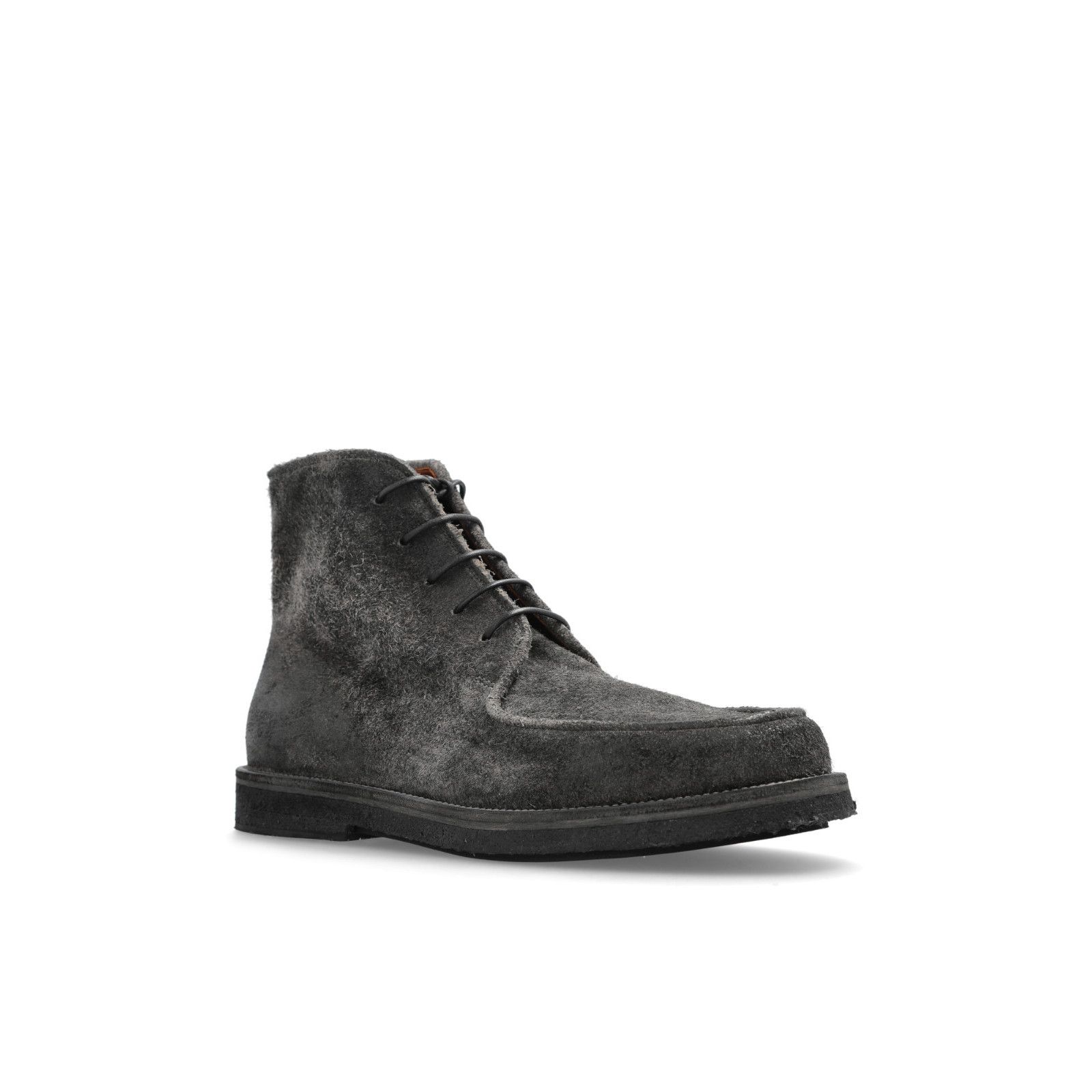 Marsell MARSELL Gray Suede Ankle Boots New & Authentic (Men's size:U Size US 7 / EU 40 - 2 Thumbnail