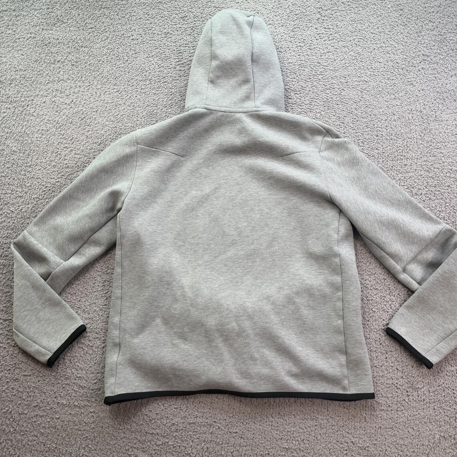 Nike Nike Tech Fleece Hoodie Gray Pullover Sweatshirt Mens Large Size US L / EU 52-54 / 3 - 2 Thumbnail