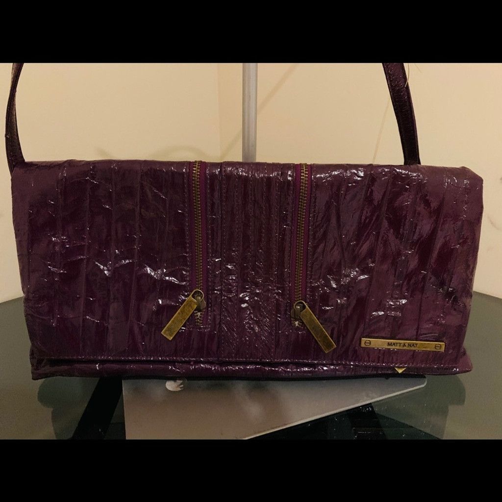 Other 💲💰SALE💰💲 Matt & Nat BN purple clutch Size ONE SIZE - 3 Thumbnail