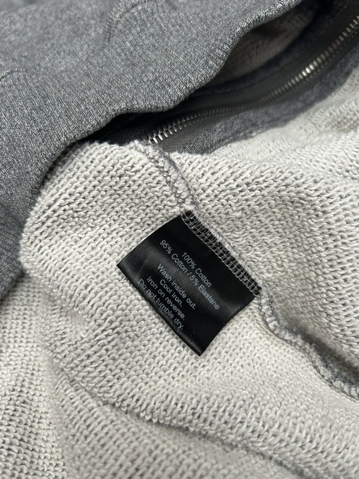 Represent Clo. Blanks by Represent Oversized 2 Way Zip Hoodie Size US XL / EU 56 / 4 - 5 Thumbnail