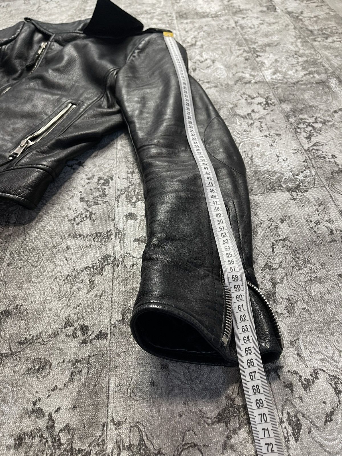 Balenciaga Balenciaga Motorcycle Leather Jacket Size 44 Woman Size M / US 6-8 / IT 42-44 - 24 Thumbnail
