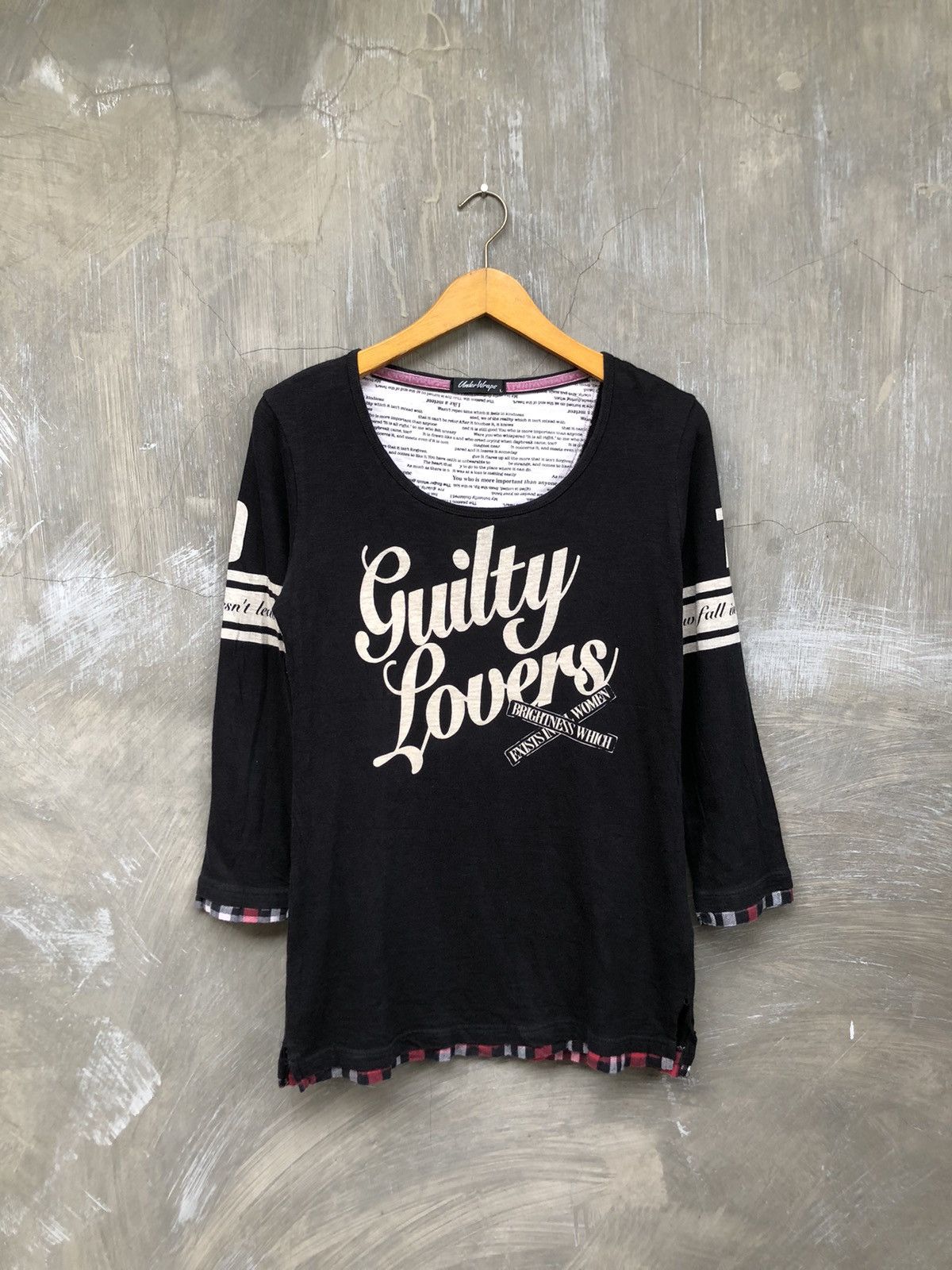 Japanese Brand × Le Grande Bleu (L.G.B.) Y2K💥 Under Wraps Guilty Lovers Longsleeve Size L / US 10 / IT 46 - 6 Thumbnail