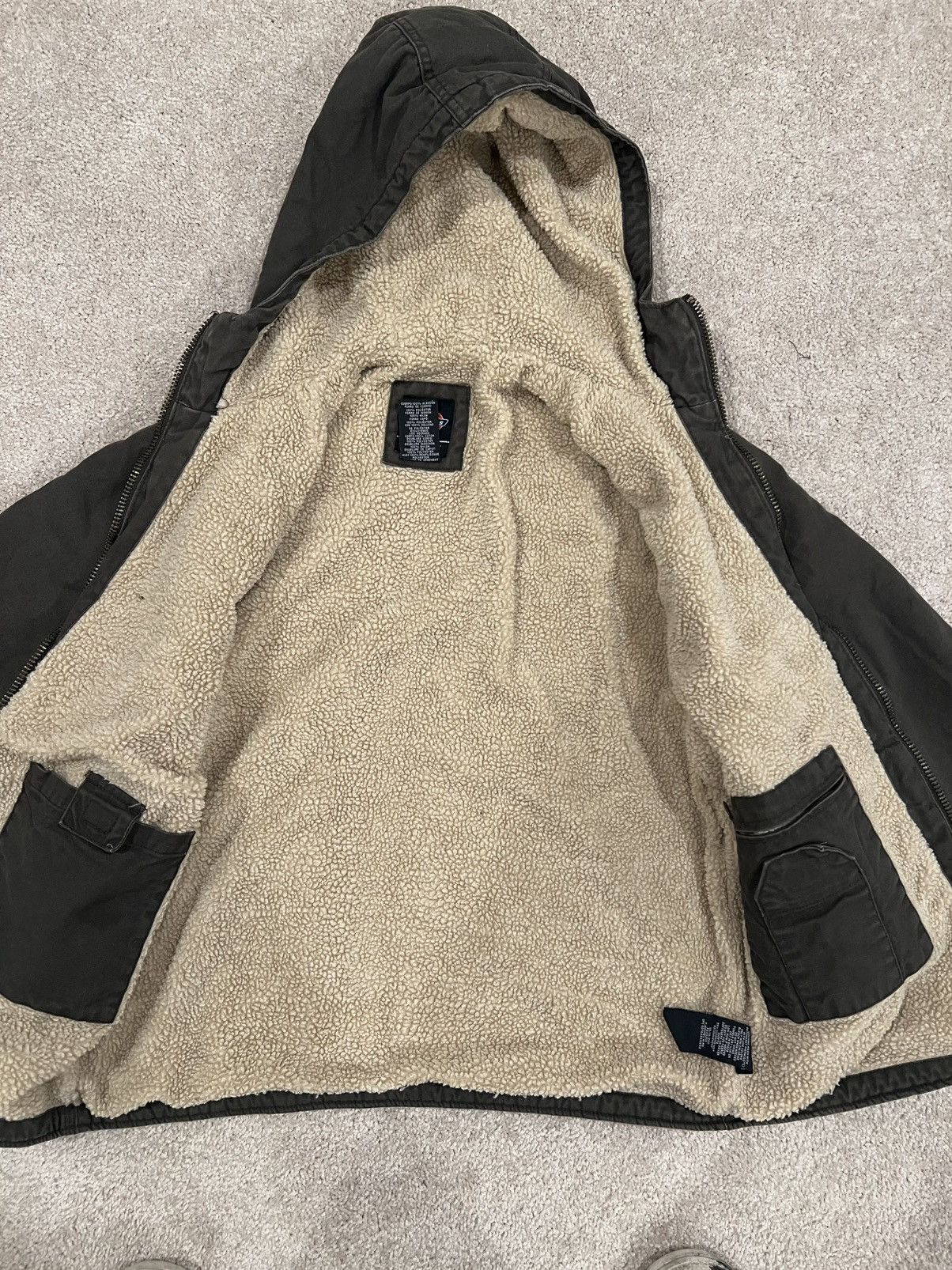 Dickies Vintage Dickies Work Sherpa Lined Hooded Duck Canvas jacket Size US M / EU 48-50 / 2 - 3 Thumbnail