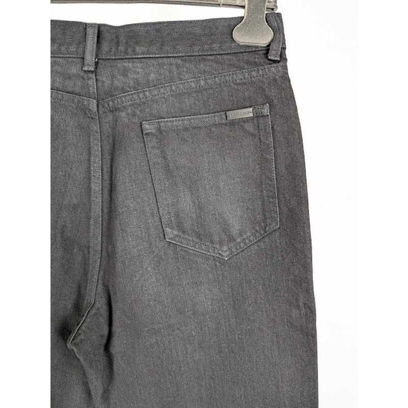 Saint Laurent Paris o1rshd1 D35 70's Flare Denim Jeans in Black Size US 33 - 14 Thumbnail