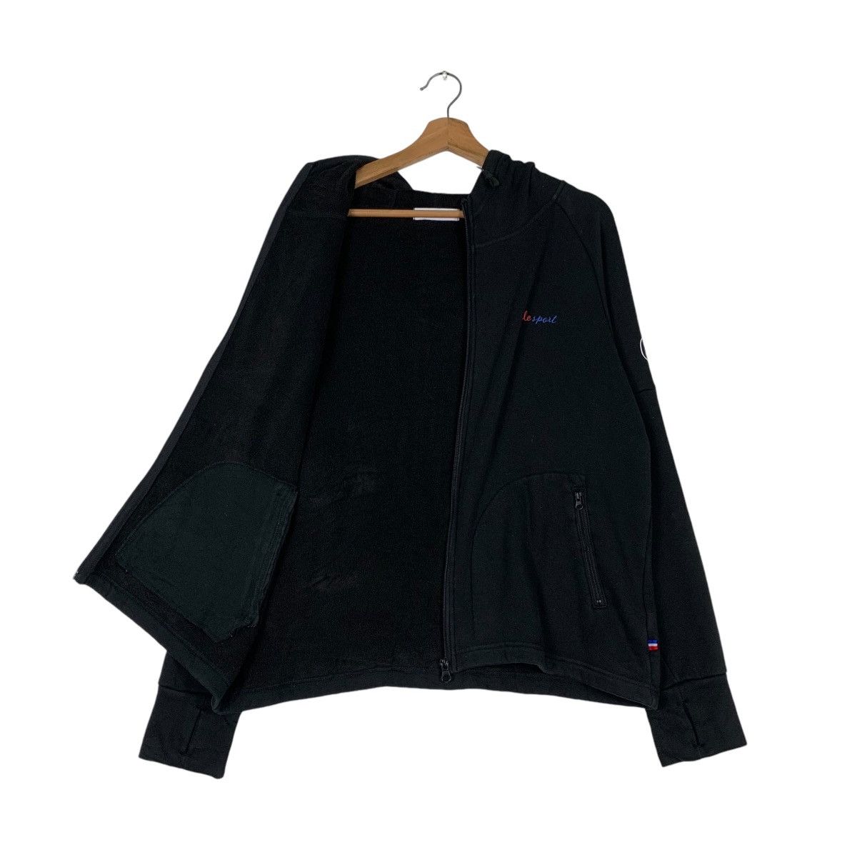 Japanese Brand ELLE SPORT Zipper Hoodies Sweatshirt #1294-C58 Size L / US 10 / IT 46 - 11 Thumbnail