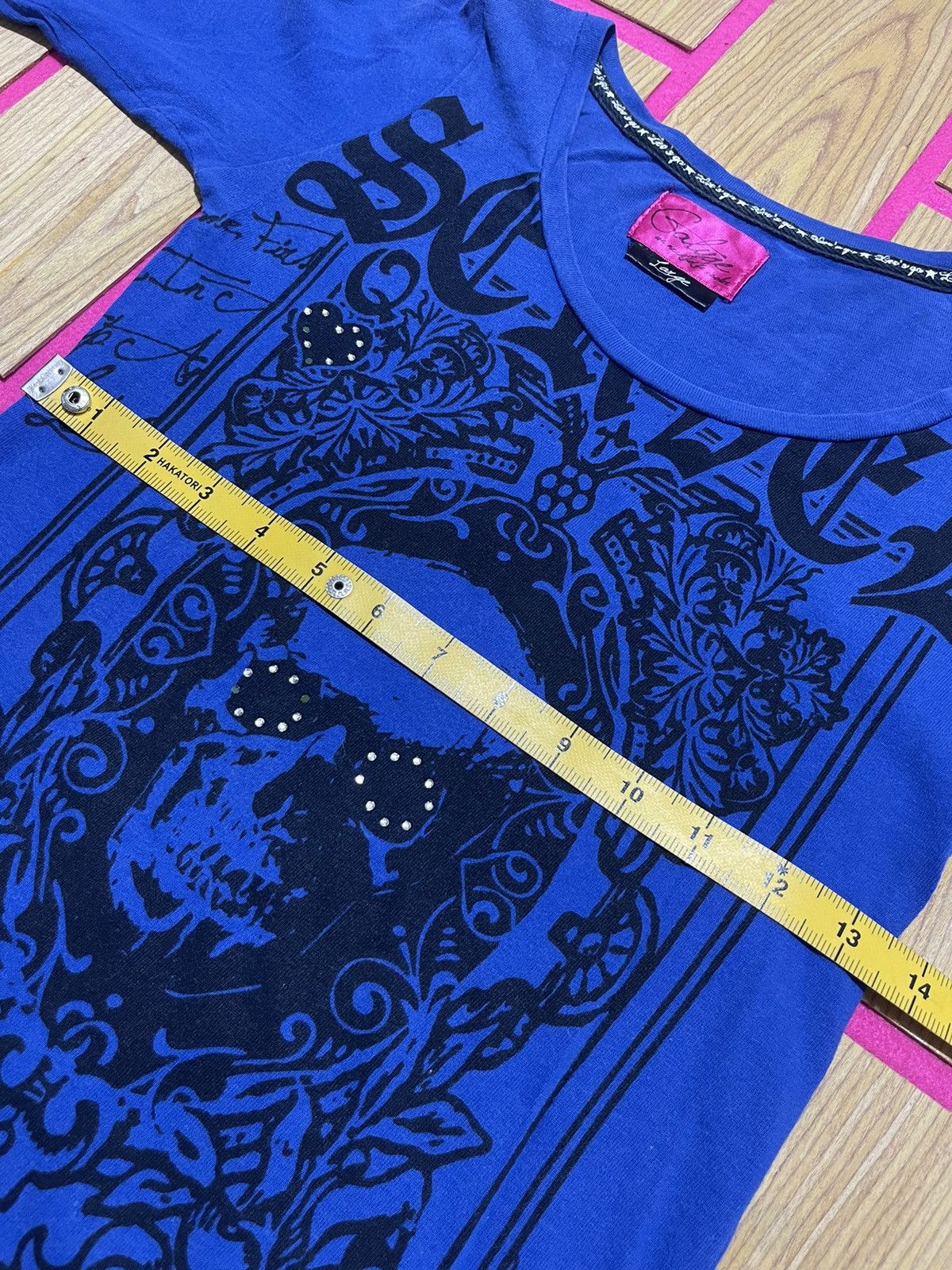 If Six Was Nine Y2K GOLIFAE long sleeve t-shirt with full skull print Size US M / EU 48-50 / 2 - 11 Thumbnail