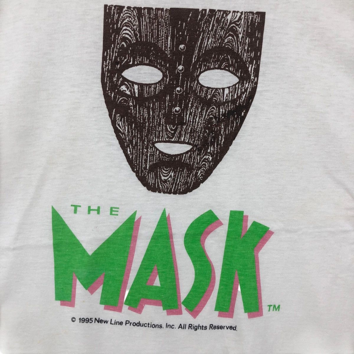Vintage Vintage 90s THE MASK Movie T Shirt Vintage Clothing Size US L / EU 52-54 / 3 - 3 Thumbnail
